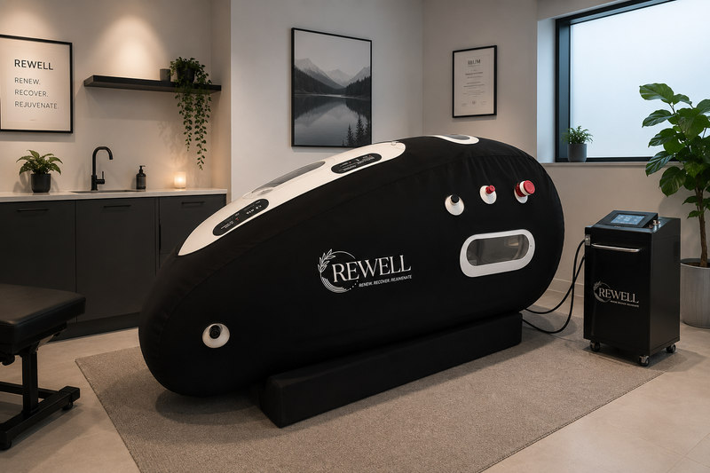ReWell clinic HBOT session